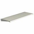 Homecare Products 1 x 48 x 13 in. Powder Coated Cool White DL Style Shel HO2739508